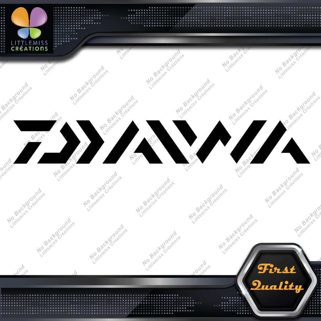 Compatible Daiwa Fishing Reels Rods Name Sports Logo Decals Stickers Vinyl 277071094093 Compatible Daiwa Fishing Reels Rods Name Sports Logo Decals Stickers Vinyl - Image 1