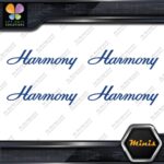 Compatible Harmony Guitars Name Pack of 4 MINI SIZE Decals Stickers Vinyl - Image 11