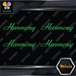 Compatible Harmony Guitars Name Pack of 4 MINI SIZE Decals Stickers Vinyl - Image 14