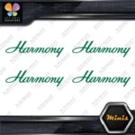 Compatible Harmony Guitars Name Pack of 4 MINI SIZE Decals Stickers Vinyl - Image 15