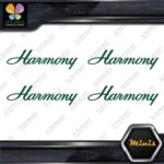 Compatible Harmony Guitars Name Pack of 4 MINI SIZE Decals Stickers Vinyl - Image 16