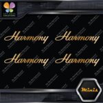 Compatible Harmony Guitars Name Pack of 4 MINI SIZE Decals Stickers Vinyl - Image 17