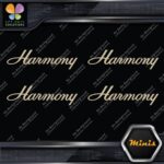 Compatible Harmony Guitars Name Pack of 4 MINI SIZE Decals Stickers Vinyl - Image 23