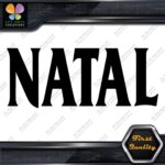 Compatible Natal Drums Snares Name Music Letters Logo Decals Stickers Vinyl