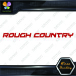 Compatible Rough Country One Line Name Trucks Lift Kits Vinyl Decal Stickers