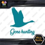 Gone Hunting Goose Flying Canadian Animals Hunter Wild Decals Stickers Vinyl - Image 13