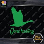Gone Hunting Goose Flying Canadian Animals Hunter Wild Decals Stickers Vinyl - Image 14
