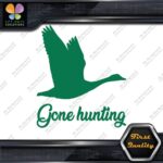 Gone Hunting Goose Flying Canadian Animals Hunter Wild Decals Stickers Vinyl - Image 15