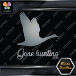Gone Hunting Goose Flying Canadian Animals Hunter Wild Decals Stickers Vinyl - Image 18