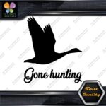 Gone Hunting Goose Flying Canadian Animals Hunter Wild Decals Stickers Vinyl - Image 3
