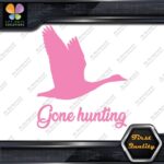 Gone Hunting Goose Flying Canadian Animals Hunter Wild Decals Stickers Vinyl - Image 21