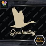 Gone Hunting Goose Flying Canadian Animals Hunter Wild Decals Stickers Vinyl - Image 23
