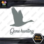 Gone Hunting Goose Flying Canadian Animals Hunter Wild Decals Stickers Vinyl - Image 4
