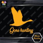 Gone Hunting Goose Flying Canadian Animals Hunter Wild Decals Stickers Vinyl - Image 6