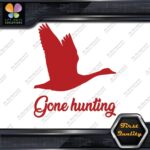 Gone Hunting Goose Flying Canadian Animals Hunter Wild Decals Stickers Vinyl - Image 8