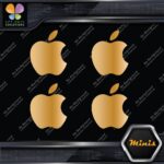 Compatible Apple Bite Logo Computer Pack of 4 MINI SIZE Decals Stickers Vinyl - Image 17