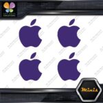 Compatible Apple Bite Logo Computer Pack of 4 MINI SIZE Decals Stickers Vinyl - Image 22