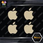 Compatible Apple Bite Logo Computer Pack of 4 MINI SIZE Decals Stickers Vinyl - Image 23