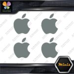 Compatible Apple Bite Logo Computer Pack of 4 MINI SIZE Decals Stickers Vinyl - Image 5