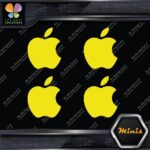 Compatible Apple Bite Logo Computer Pack of 4 MINI SIZE Decals Stickers Vinyl - Image 6