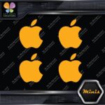 Compatible Apple Bite Logo Computer Pack of 4 MINI SIZE Decals Stickers Vinyl - Image 7