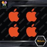 Compatible Apple Bite Logo Computer Pack of 4 MINI SIZE Decals Stickers Vinyl - Image 8