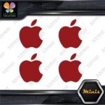 Compatible Apple Bite Logo Computer Pack of 4 MINI SIZE Decals Stickers Vinyl - Image 9
