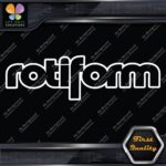 Compatible Rotiform Wheels Rims Hollow JDM Tuning Racing Decals Stickers Vinyl - Image 3