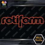 Compatible Rotiform Wheels Rims Hollow JDM Tuning Racing Decals Stickers Vinyl - Image 7