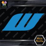 Compatible Work Wheels W Emblem Badge Rims Logo JDM Tuning Decals Stickers Vinyl - Image 11