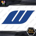 Compatible Work Wheels W Emblem Badge Rims Logo JDM Tuning Decals Stickers Vinyl - Image 12