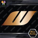 Compatible Work Wheels W Emblem Badge Rims Logo JDM Tuning Decals Stickers Vinyl - Image 19