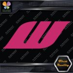 Compatible Work Wheels W Emblem Badge Rims Logo JDM Tuning Decals Stickers Vinyl - Image 20