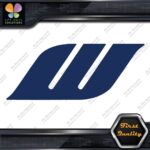 Compatible Work Wheels W Emblem Badge Rims Logo JDM Tuning Decals Stickers Vinyl - Image 3