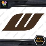 Compatible Work Wheels W Emblem Badge Rims Logo JDM Tuning Decals Stickers Vinyl - Image 24