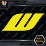 Compatible Work Wheels W Emblem Badge Rims Logo JDM Tuning Decals Stickers Vinyl - Image 6