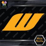 Compatible Work Wheels W Emblem Badge Rims Logo JDM Tuning Decals Stickers Vinyl - Image 7