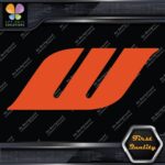 Compatible Work Wheels W Emblem Badge Rims Logo JDM Tuning Decals Stickers Vinyl - Image 8