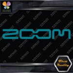 Compatible Zoom Audio Pedal Music Electronics Name Logo Vinyl Decals Stickers - Image 13