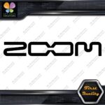 Compatible Zoom Audio Pedal Music Electronics Name Logo Vinyl Decals Stickers