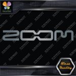 Compatible Zoom Audio Pedal Music Electronics Name Logo Vinyl Decals Stickers - Image 18