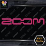 Compatible Zoom Audio Pedal Music Electronics Name Logo Vinyl Decals Stickers - Image 20