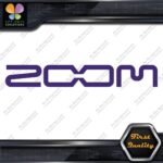 Compatible Zoom Audio Pedal Music Electronics Name Logo Vinyl Decals Stickers - Image 21