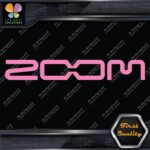 Compatible Zoom Audio Pedal Music Electronics Name Logo Vinyl Decals Stickers - Image 22