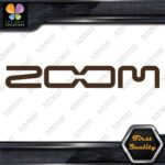 Compatible Zoom Audio Pedal Music Electronics Name Logo Vinyl Decals Stickers - Image 24