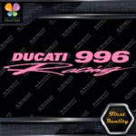 Compatible with Ducati 996 Racing Signature Motorcycles Vinyl Decals Stickers - Image 12