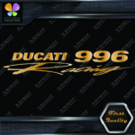 Compatible with Ducati 996 Racing Signature Motorcycles Vinyl Decals Stickers - Image 14