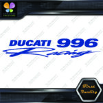 Compatible with Ducati 996 Racing Signature Motorcycles Vinyl Decals Stickers - Image 4
