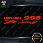 Compatible with Ducati 996 Racing Signature Motorcycles Vinyl Decals Stickers - Image 9
