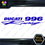 Compatible with Ducati 996 Racing Signature Motorcycles Vinyl Decals Stickers - Image 10